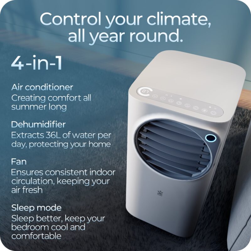 Climatiseur Portable Industriel 4en1 12000btu Deshumidificateur 36l 7 Scaled